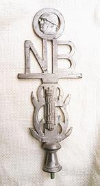 Puntale stendardo fascista ONB di tipo reducistico