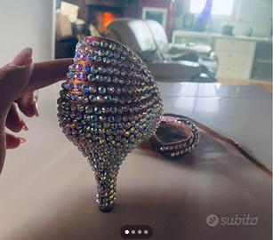 Scarpe da Ballo con strass nr. 42 - vestono piccol