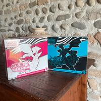 etb fuoco bianco luce nera set allenatore