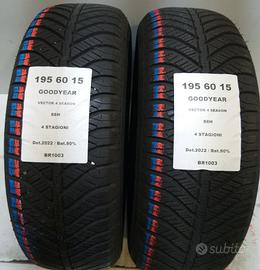 2 GOMME 195 60 15 GOODYEAR BR1003