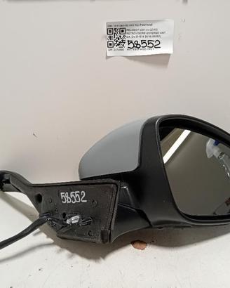 SPECCHIETTO RETROVISORE DESTRO PEUGEOT 208 Serie 1