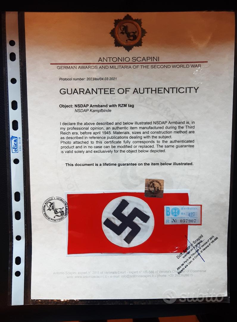 Fascia da Braccio Partito Nazista NSDAP