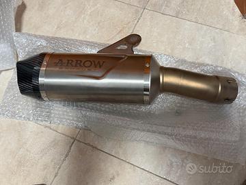 Terminale completo Arrow Titanio per 1300GS + acc