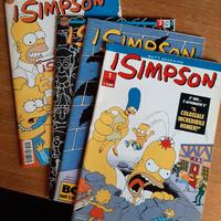 Lotto 19 fumetti Simpsons ed macchia nera