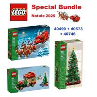 LEGO Natale - Lotto 40499 + 40573 + 40746 - NUOVO