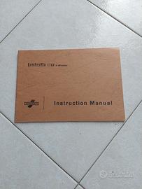 Libr. uso manutenzione originale Lambretta 125 fd