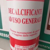 Decalcificante ad uso generale antiruggine