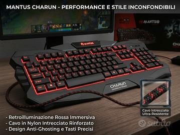 Tastiera GAMING retroilluminata