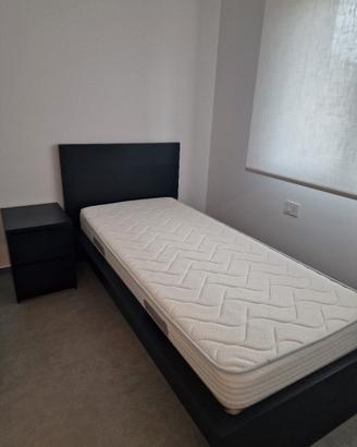 letto singolo spazioso