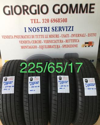 GOMME 225/65/17 NIOVE E USATE IN PRONTA CONSEGNA