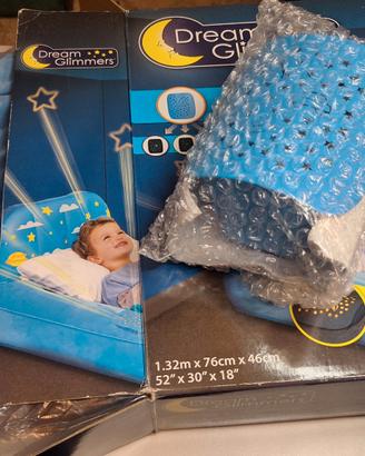Materasso gonfiabile bambino con proiettore luci