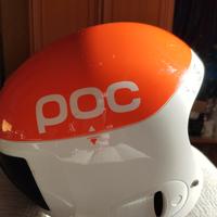 casco sci  da gara poc tg l 57 58 cm 