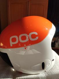 casco sci  da gara poc tg l 57 58 cm 