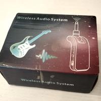 WIRELESS AUDIO SISTEMA chitarra basso