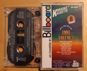 Musicassetta Sing the Hits of 1991 vol.4 karaoke