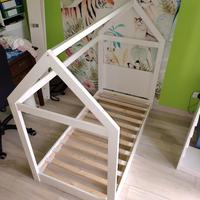 Lettino casetta Montessori