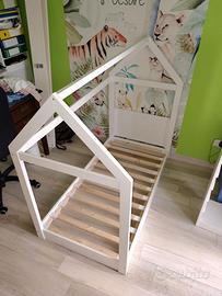 Lettino casetta Montessori