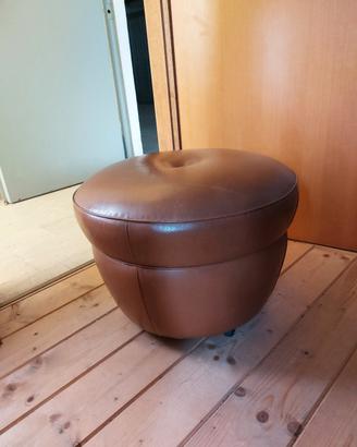 Pouf poggiapiedi vintage