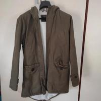 cappotto uomo verde