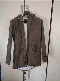 cappotto uomo verde