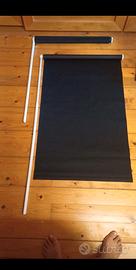 FRIDANS Tenda a rullo oscurante, nero, 60x195 cm