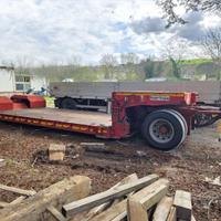 Rimorchio Bertoja ribassato 43 cm collo staccabile