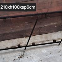 Mancorrente porta scorrevole corrimano scala