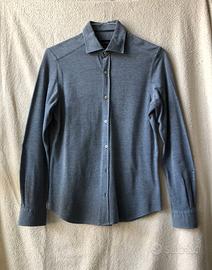 Massimo Dutti Camicia Polo uomo azzurra