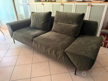 Divano Poltronesofà braccioli girevoli, come nuovo