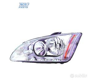 FARO SINISTRO FORD FOCUS II 04-08 CON FONDO CROMAT