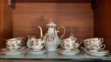 Set da the completo in porcellana bavaria