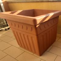 Vaso grande quadrato 50 cm