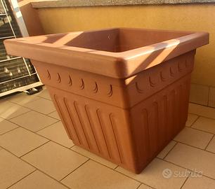 Vaso grande quadrato 50 cm