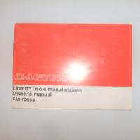 USO E MANUTENZIONE MOTO CAGIVA ALA ROSSA.