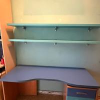 Scrivania seminuova colorata