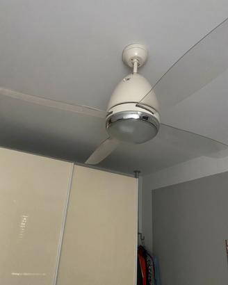 Ventilatore a soffitto luce e telecomando