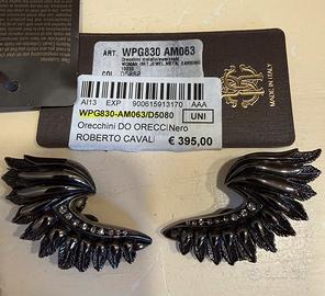 Orecchini a clip di roberto cavalli