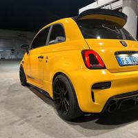 prolunga spoiler e altri accessori 500 abarth
