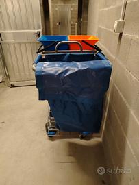 carrello pulizie
