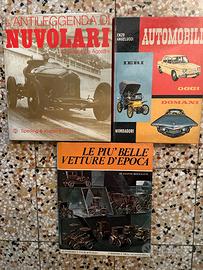 Lotto 3 Libri d'Epoca Auto Storiche e Nuvolari