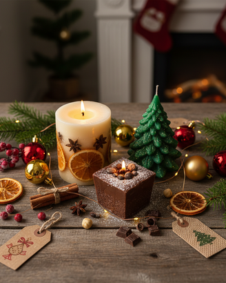 Candele profumate artigianali idea natale