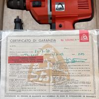 Trapano elettrico Stayer anni 70 tutto originale