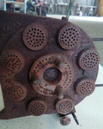 bruciatore gas metano per stufa o cucina a legna