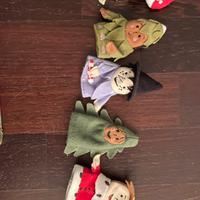 Personaggi di pezza burattini