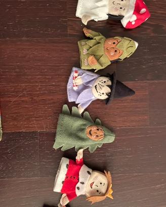 Personaggi di pezza burattini