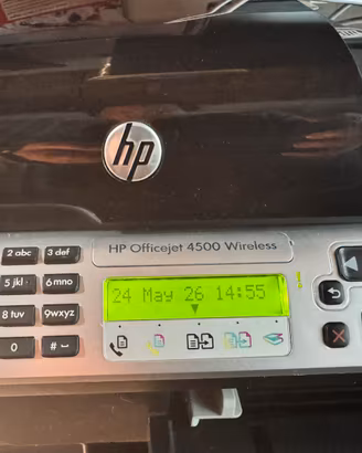 🖨️ HP DeskJet 4500 G510n-z –  WiFi/scan + Cartucce