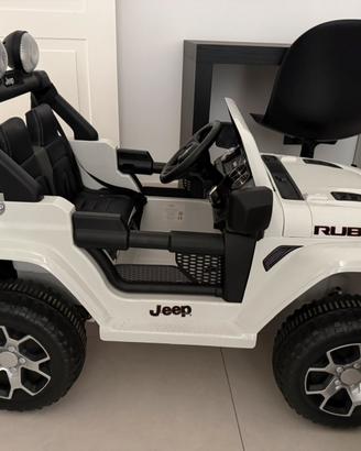 Auto elettrica bambini jeep wrangler rubicon2posti