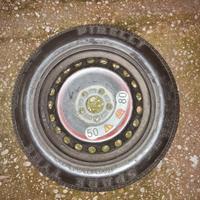 RUOTINO SCORTA FORD 16" 5 FORI + CRIK NUOVO 38 CM