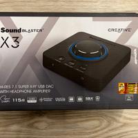 Scheda audio Sound Blaster X3 Hi-Res 7.1 USB DAC