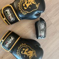 Guanti e fascie kick boxing